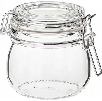 Sklenice Ikea 702.135.45 skleněná Zavařovací Sklenice s víkem 0,5 l