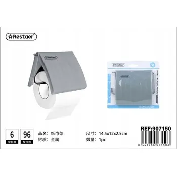 Elegantní držák toaletního papíru v šedé barvě