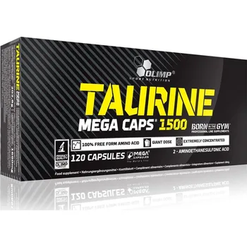 Aminokyselina Olimp Taurine Mega Caps, 120 kapslí