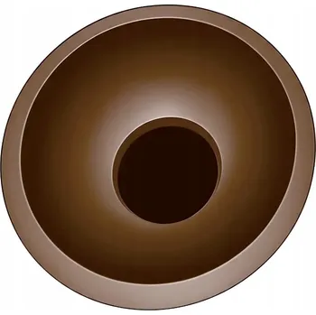 Light Prestige velký stropní svítidlo na kávu LED Ø60 cm 18 W COCO moderní