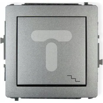 vypínač Schodišťový vypínač pod omítku Karlik stříbrný 601554