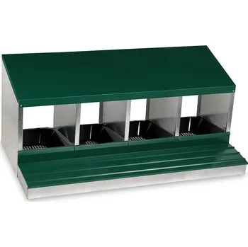 snáškové hnízdo Snáškové hnízdo pro slepice se sběrným košíkem na vejce GAUN 10101 čtyřmístné