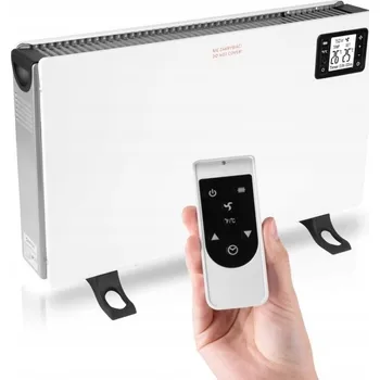 Přímotop ELEKTRICKÝ KONVEKTOROVÝ OHŘÍVAČ S ČASOVAČEM, TERMOSTATEM, DÁLKOVÝM OVLÁDÁNÍM A VÝKONEM 2000W S FUNKCÍ TURBO