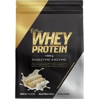 Protein FitBoom Whey Protein 80 % 1000 g - Raffaelo s francouzskými oplatkami + Sleva 3 % pro registrované