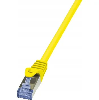 Síťový kabel LOGILINK CQ3017S Patch kabel Cat.6A 10G S/FTP PIMF PrimeLine 0,25 m žlutý