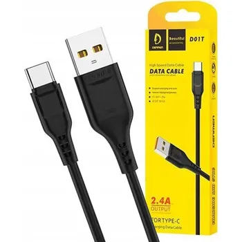 Datový kabel Kabel Alogy USB - USB typ C 1 m bílý