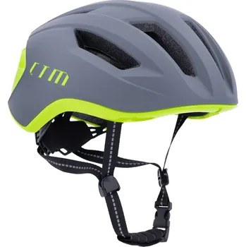 Cyklistická přilba CTM přilba Specta Barva: matná železná šedá/limetková, Velkost: M