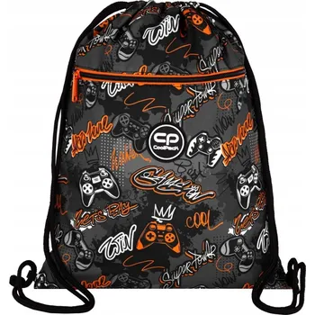 Školní sáček Coolpack Vert Školní vak na boty sportovní chlapecký Gamer F070827