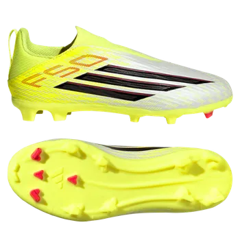 Míčový sport Adidas F50 League Laceless FG/MG žlutá/bílá/černá EUR 36