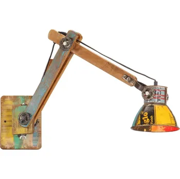 Nástěnné svítidlo Nástěnná lampa industriální styl vícebarevná kulatá E27 - 8720287101963