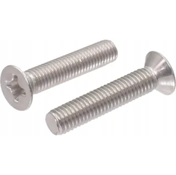 Šroub ŠROUB M2,5x16 KUŽELOVÁ HLAVA KŘÍŽOVÁ NEREZ A2 10ks