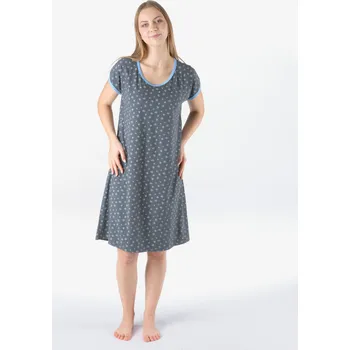 Dámské pyžamo Dámská bambusová noční košilka s krátkým rukávem