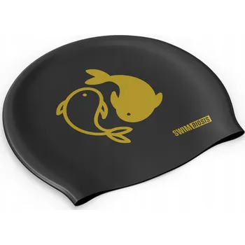 Plavecká čepice Silikonová plavecká čepice Swimbiosis Fish YingYang