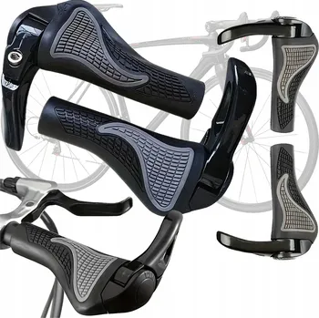 grip Gripy na kolo s rohy, profilované rukojeti na řídítka, 2 ks