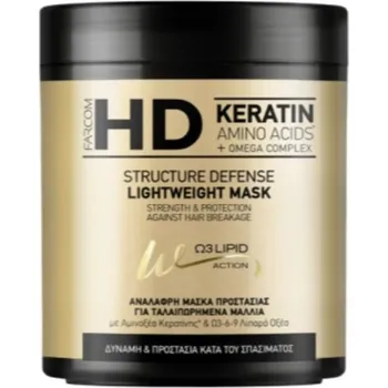 Vlasová regenerace Farcom HD LIGHTWEIGHT MASK STRUCTURE DEFENSE 1000 ml