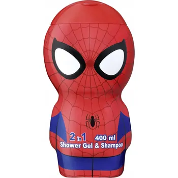 Sprchový gel AIRVAL Spiderman ČERNÝ 2D MILES MORALES SPRCHOVÝ GEL 2V1 400ML