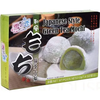 Žvýkačka Yuki & Love Mochi Rýžový koláč se zeleným čajem v japonském stylu (210g)