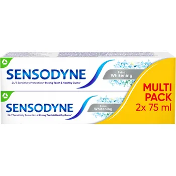 zubní pasta Sensodyne Extra Whitening Zubní Pasta 2x75 ml