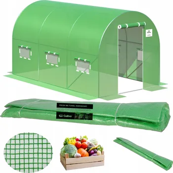 Fóliovník Fólie na zahradní tunel Cultivo 2x3,5x2 Zelená ZAHRADNÍ PLÁNOVAČ