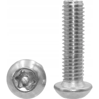 Šroub ŠROUB KULOVÝ M8X20 SECURITY S TORXEM NEREZOVÝ 1 KS