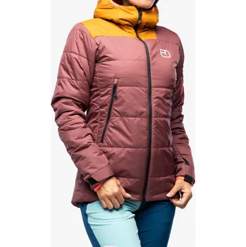 Dámská lyžařská bunda Ortovox Swisswool Zinal Jacket - mountain rose L
