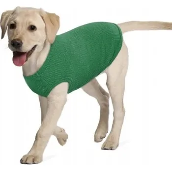 Obleček pro psa Obleček pro psa Tričko lehké Pletené Elastické XL Zelené