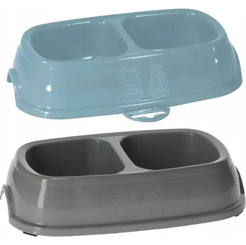 Miska pro psa Plastová miska, 2 x 200 ml, Kerbl