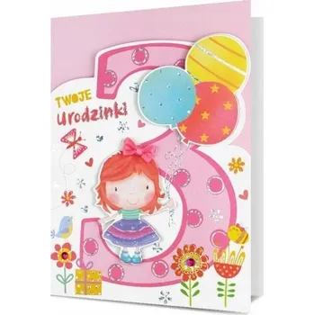 Přání k narozeninám 14,5 x 19,5 cm