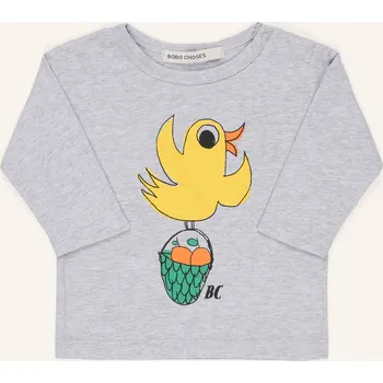 Bobo Choses Dlouhé Rukávy pro miminko, šedá, 86