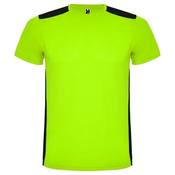 Dámské tričko Dětské sportovní tričko Detroit, svítivá pistácie/černá, Velikost 8