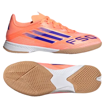 Kopačky Adidas F50 League IN oranžová/modrá EUR 35 1/2