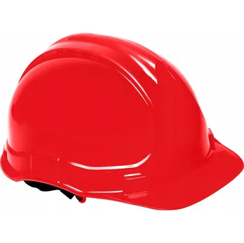 Pracovní přilba Přilba Ochranná helma červená - CE - kat. III norma EN 397