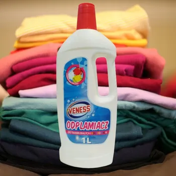 Univerzální čisticí prostředek Odstraňovač skvrn na barevné a bílé tkaniny VENESS 1L