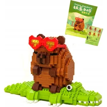 ostatní stavebnice 3D STAVEBNICE SADA FIGUREK KAPYBARA , 1723 DÍLŮ