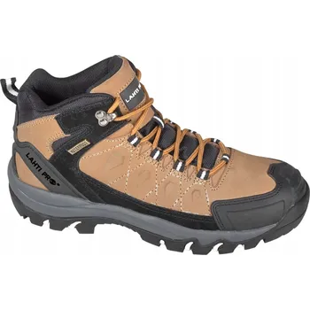 Pracovní obuv Kotníkové boty bez ocelové špičky, nubukové, béžovo-černé O2 SRA, velikost 42 Lahti Pro L3011442