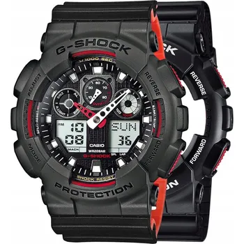 Hodinky Hodinky Casio G-SHOCK GA-100-1A4ER 20 barů