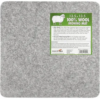 Obraz Vlněná podložka na žehlení 34 x 34 cm | Patchwork Quilting Silná 12,7 mm