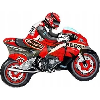 Balónek Fóliový balónek Motorka Motocykl Narozeniny 35 cm