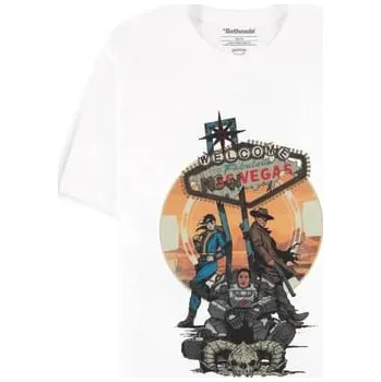 Pánská móda Difuzed - Bioworld Europe Tričko Fallout - Welcome To Fabulous New Vegas, velikost M