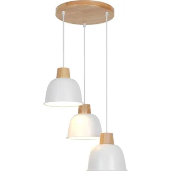 Zuma Line P21031M-3R závěsné stropní svítidlo ORLO | 40W E27 + sada - Trio LED žárovka 2x10W | E27 | 3000K | 806lm