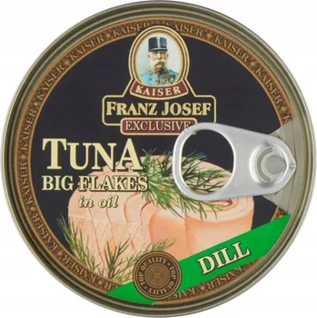 Tuňák v oleji s koprem Frank Josef Kaiser 0,17 kg