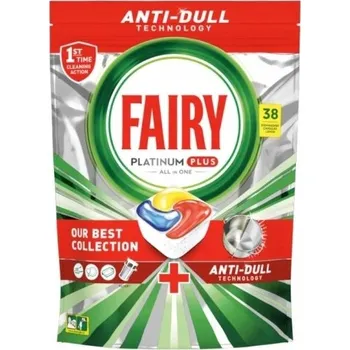 Přípravek do myčky FAIRY Tablety Do Myčky Platinum Plus All In One 38ks LEMON