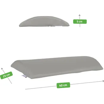 REHABILITAČNÍ BEDERNÍ VÁLEC PRO MASÁŽ A FYZIOTERAPII 40x25x5 AVENOLIFE