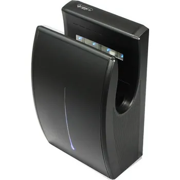 Vysoušeč rukou Černý plastový ABS bezdotykový tryskový vysoušeč rukou Jet Dryer COMPACT