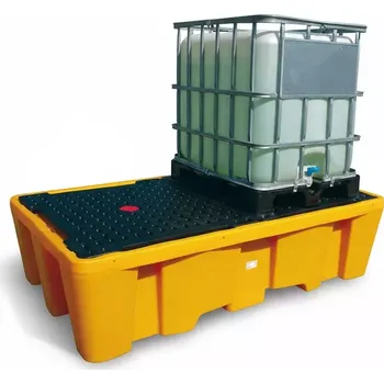 jímka Plastová jímka s roštem - objem 1100 l - 245 x 145 x 57,5 cm