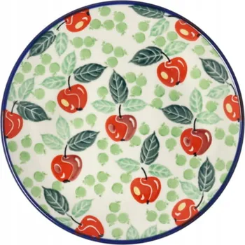 Talíř Dezertní talíř Ceramika Artystyczna Bolesławiec Umělecká keramika 20 cm