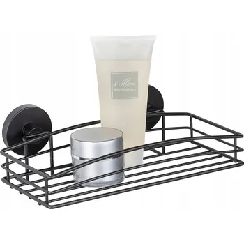 Drátěná police Koupelnová polička Wenko 24732 černá
