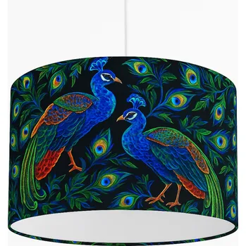 Stínidlo Závěsné svítidlo Pavone / ruční výroba Kónické S 30cm (⌀ spodní) x 20cm (⌀ horní) x 25cm (V)