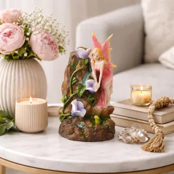 Aroma lampa Fontána na tekoucí dým- Víla v zahradě