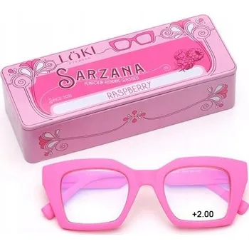 Brýle na čtení +2.0 Plusy LOKI - ITALY Brýle k počítači Blue Block brýle na čtení